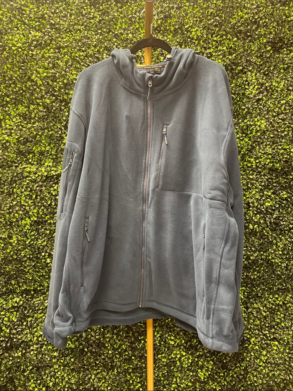 Bearskin 4 Tactical Hoodie Teal Blue Jacket